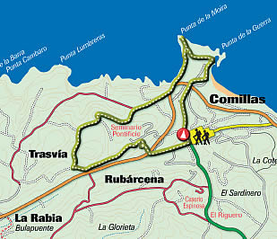 Ruta 1: Comillas marinera y monumental