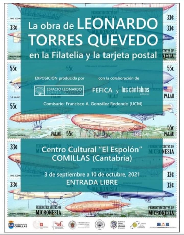 La obra de LEONARDO TORRES QUEVEDO en la Filatelia y la tarjeta postal