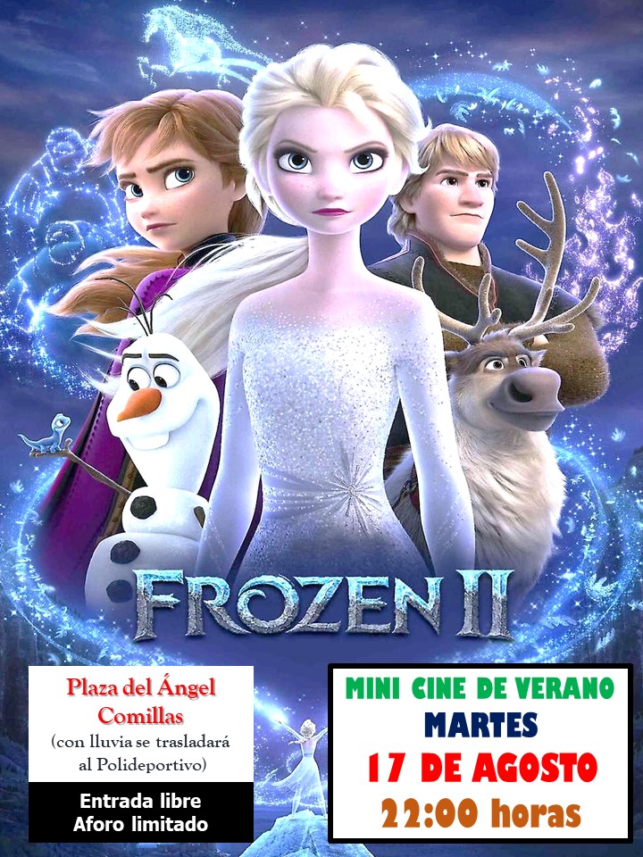CINE DE VERANO INFANTIL FROZEN 2