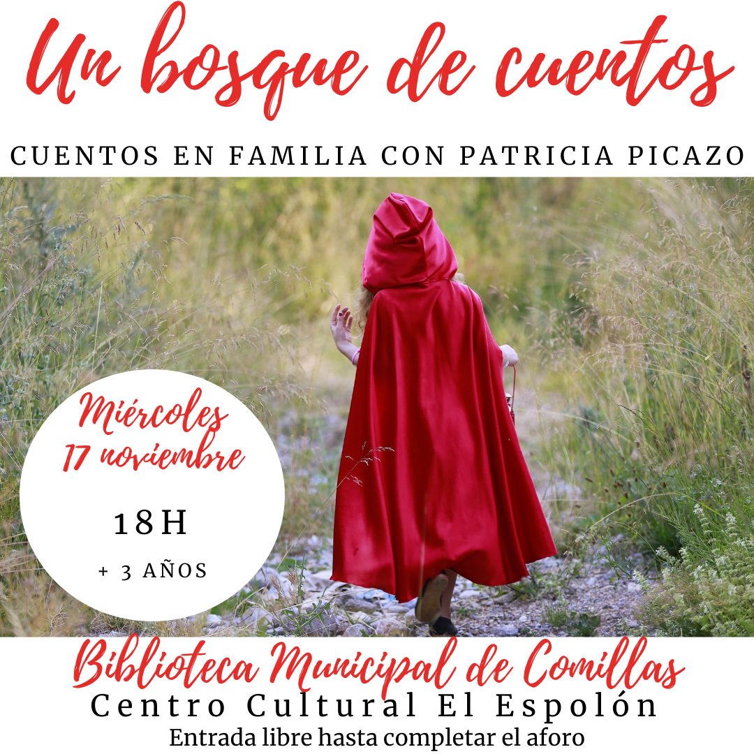 UN BOSQUE DE CUENTOS. Raconteur de contes en famille avec Patricia Picazo