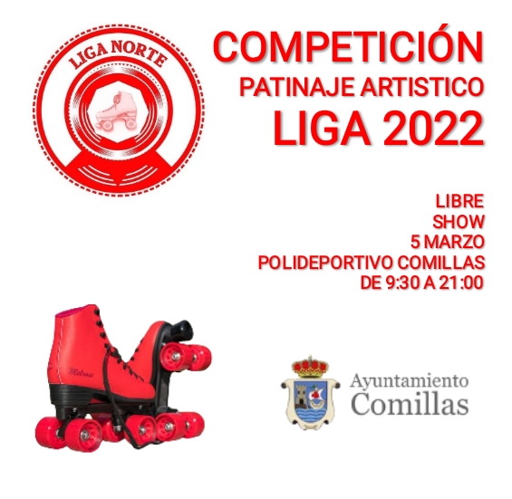 COMPETICIÓN PATINAJE ARTÍSTICO LIGA 2022