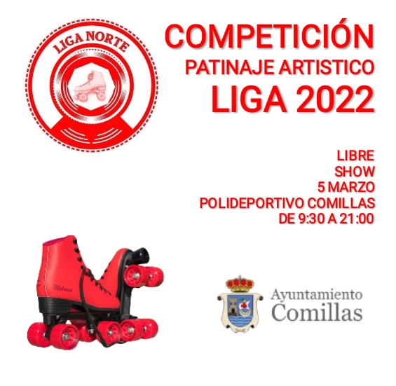 COMPETICIÓN PATINAJE ARTÍSTICO LIGA 2022