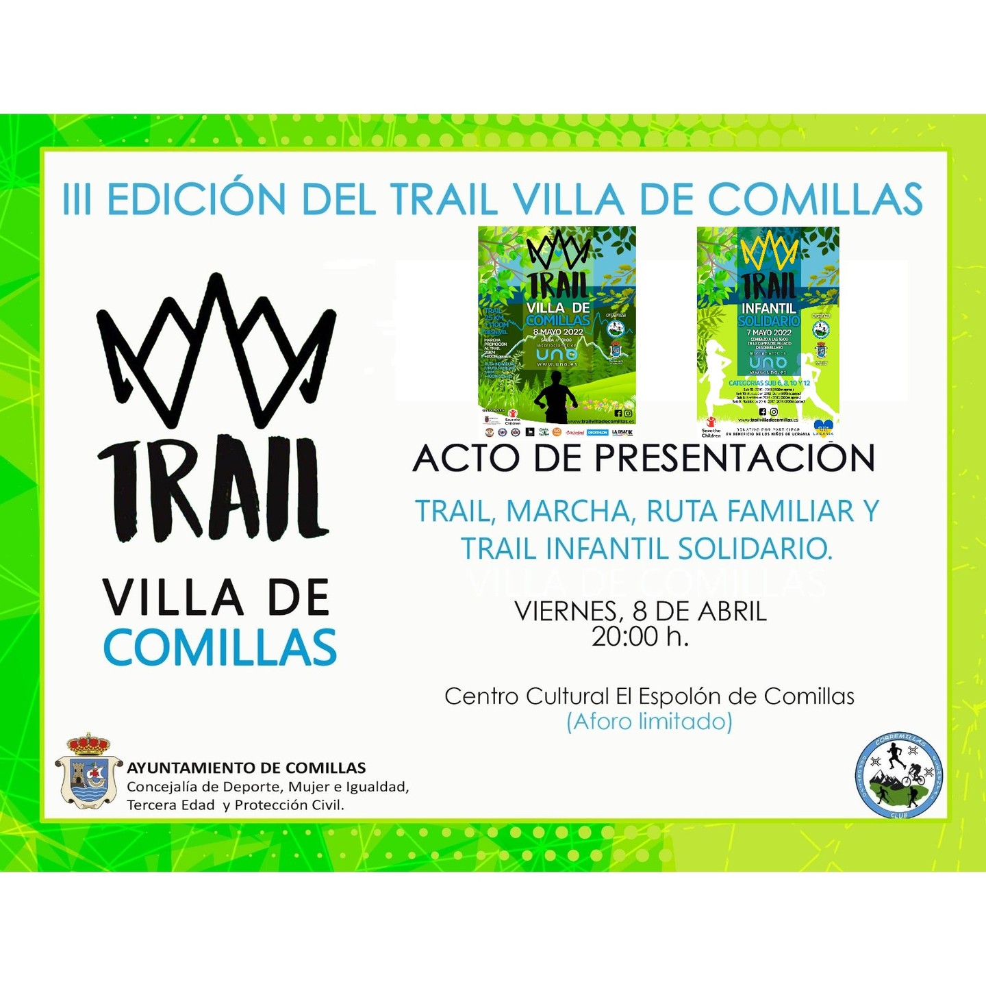 ACTO DE PRESENTACION III TRAIL VILLA DE COMILLAS