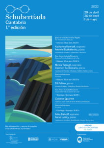 1ª EDICIÓN SCHUBERTIADA CANTABRIA