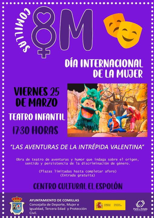 Teatro Infantil «Las aventuras de la intrépida Valentina»