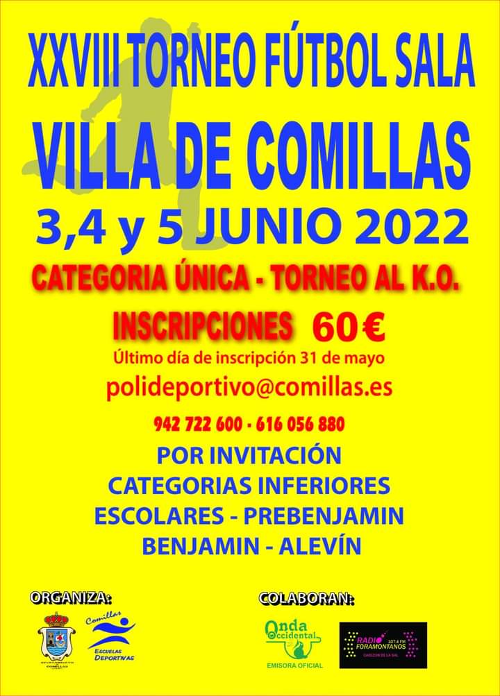 XXVIII TORNEO FÚTBOL SALA