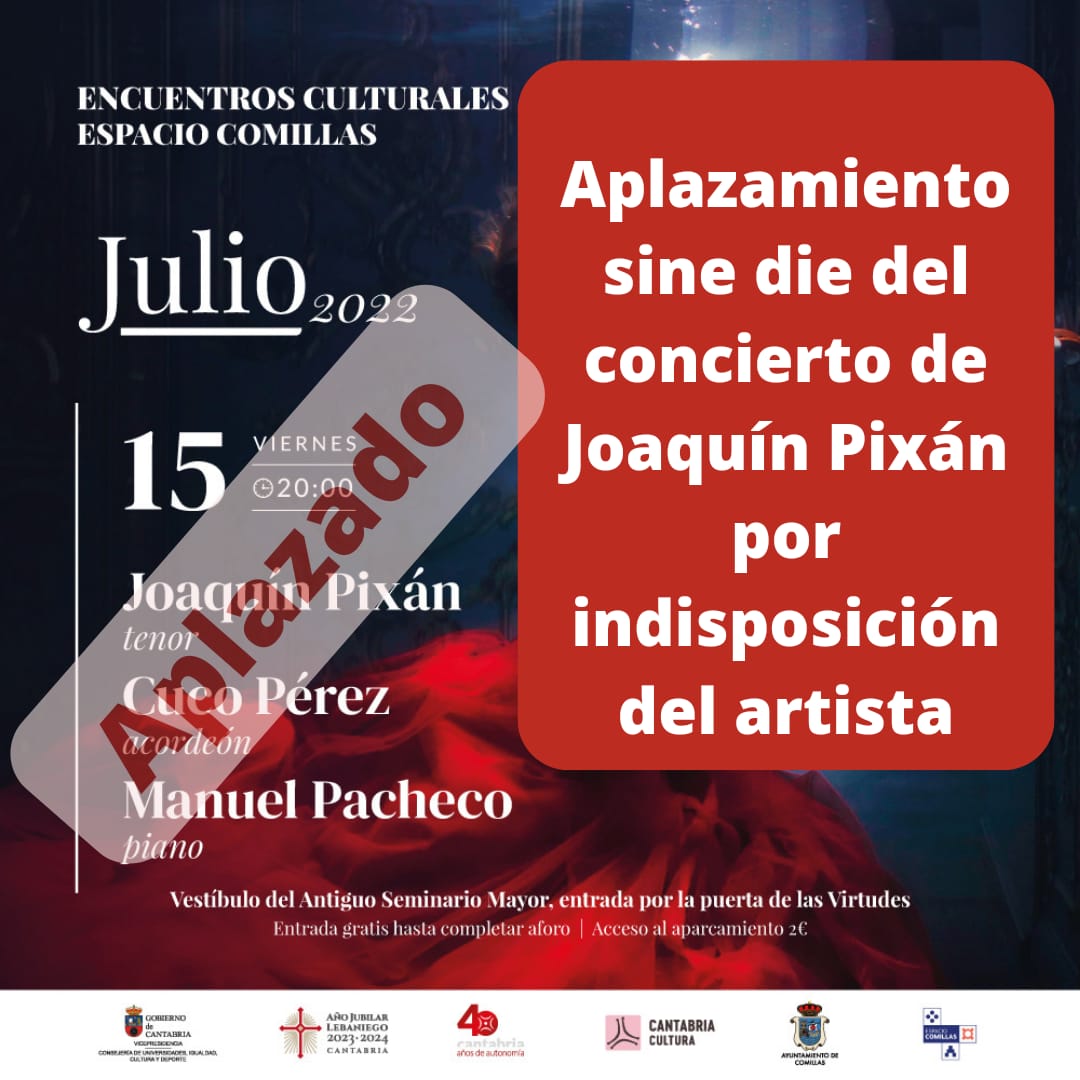 ¡Aplazado! ENCUENTROS CULTURALES DE LA FUNDACIÓN COMILLAS