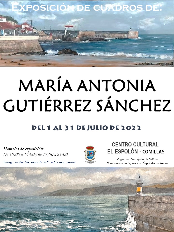 EXPOSICION MARIA ANTONIA GUTIERREZ SANCHEZ