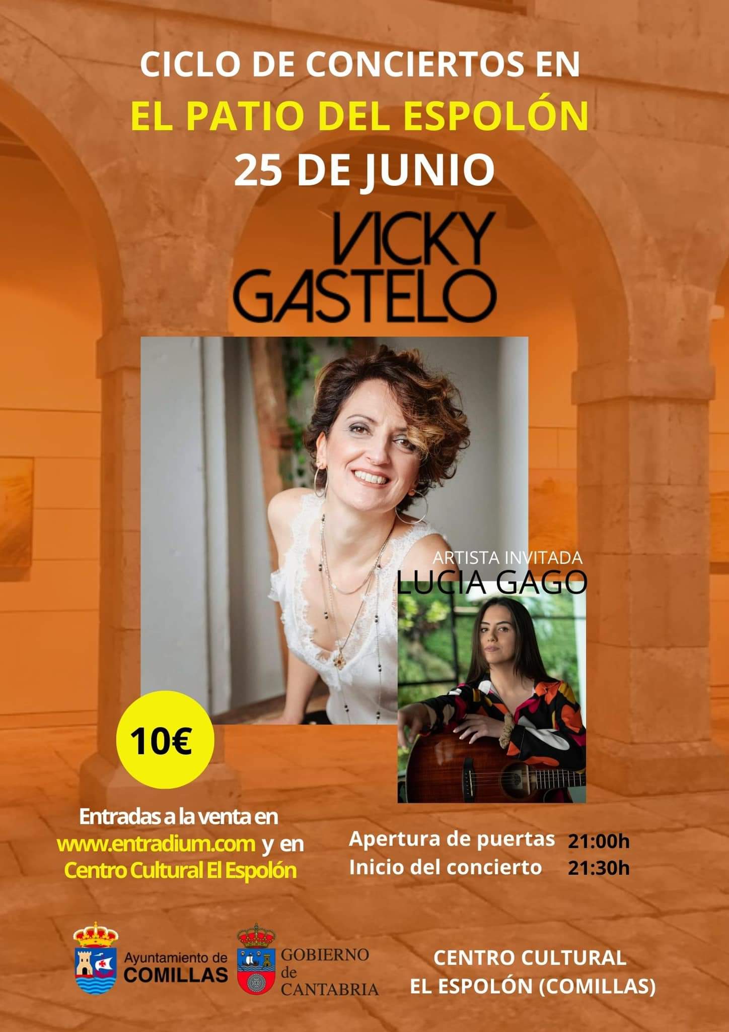 Concierto VICKY GASTELO + Artista invitada LUCIA GAGO