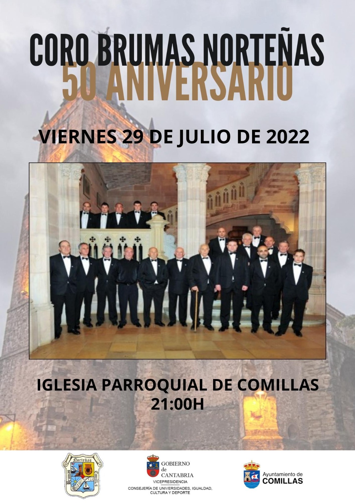 CORO BRUMAS NORTEÑAS 50 ANIVERSARIO