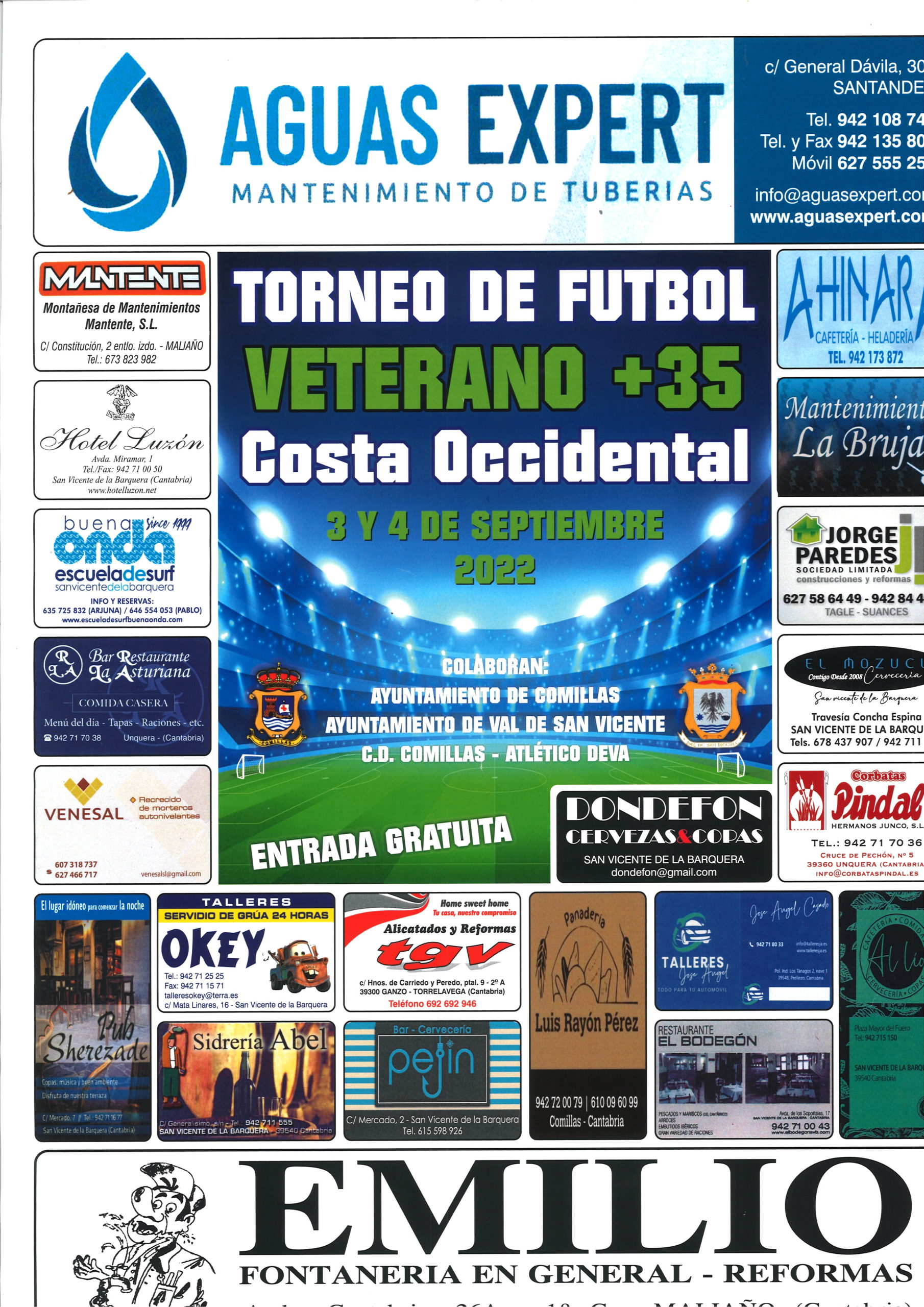 TORNEO DE FÚTBOL VETERANO +35