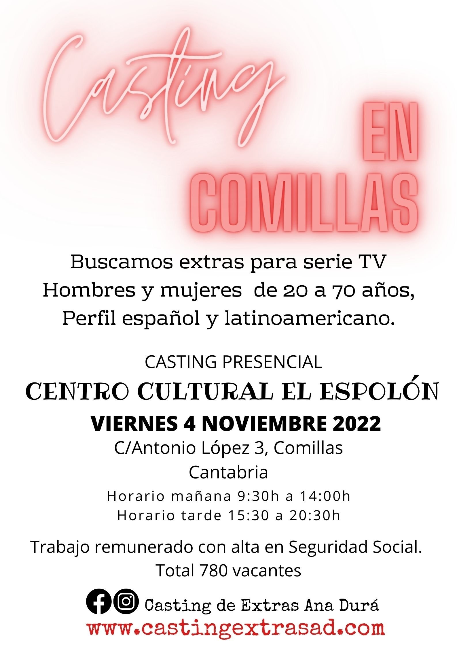 CASTING PARA SERIE TV