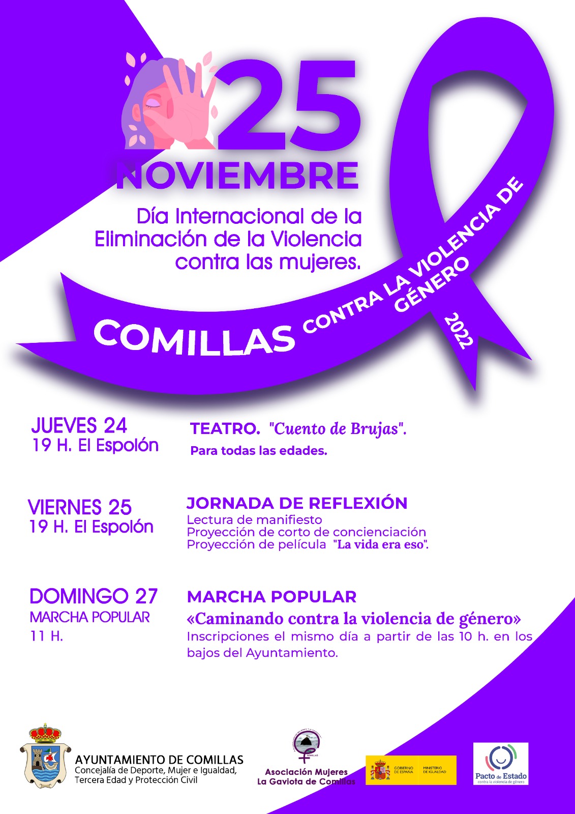 25 NOVIEMBRE Día Internacional de la Eliminación de la Violencia contra las Mujeres