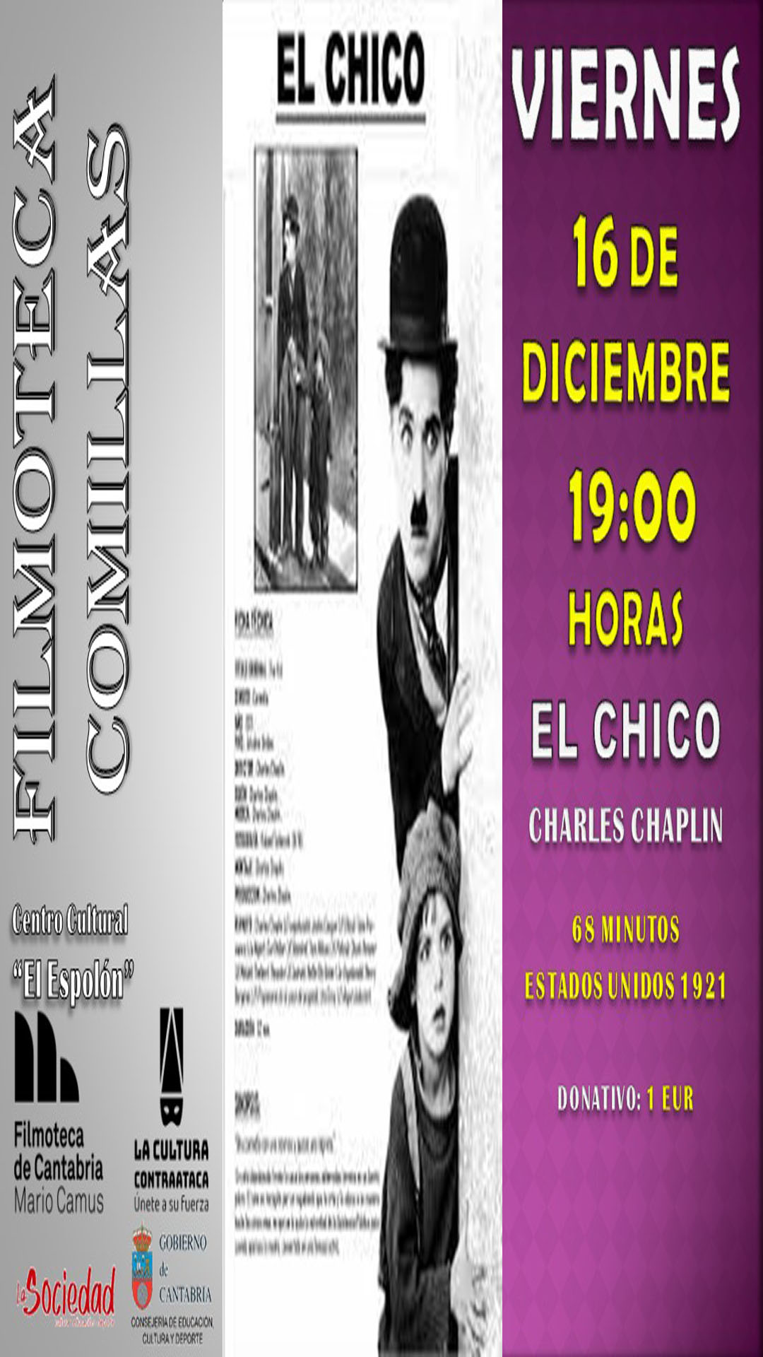 FILMOTECA REGIONAL » EL CHICO»