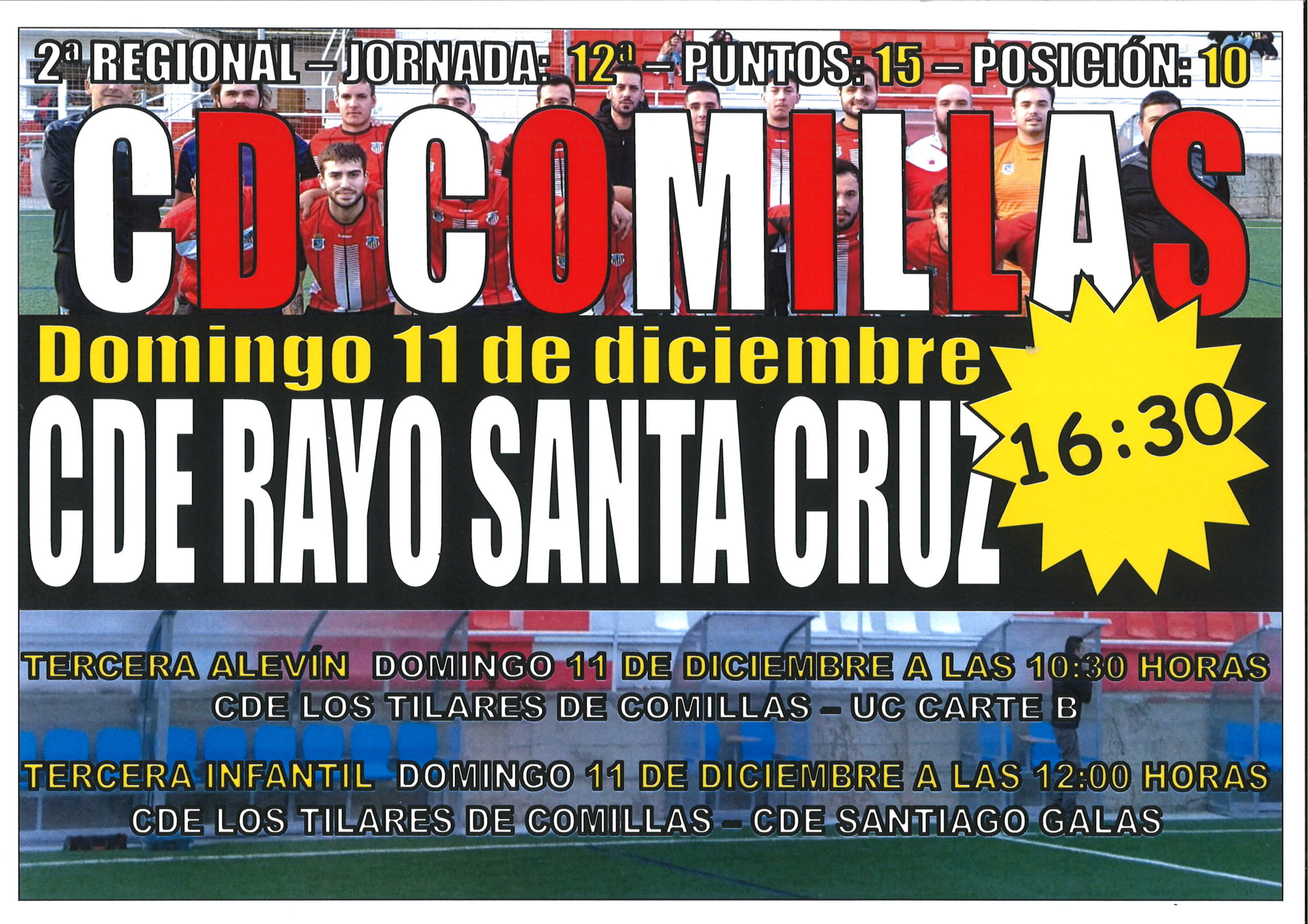 CD. COMILLAS-CDE RAYO SANTA CRUZ