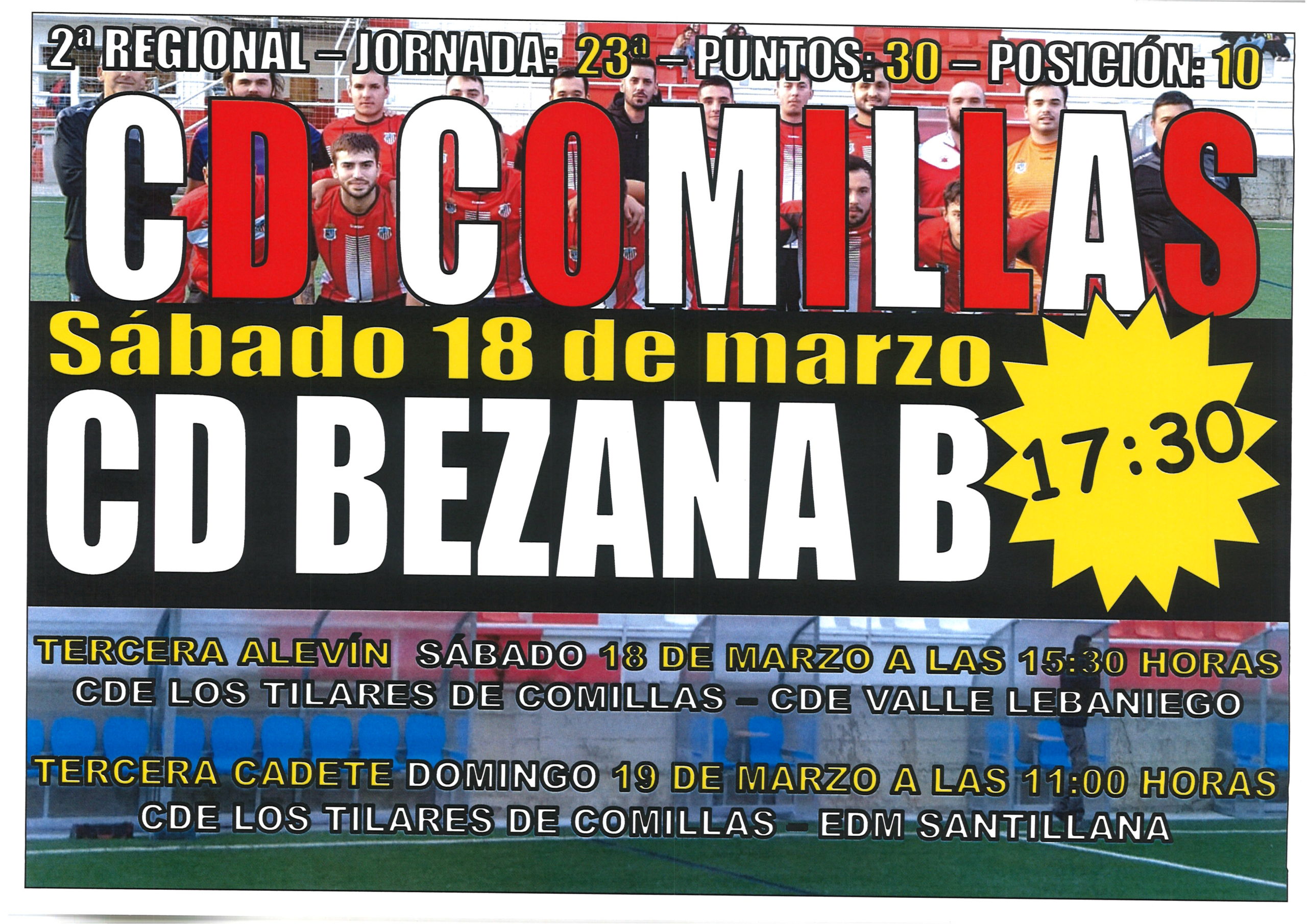 FUTBOL CD COMILLAS – CD BEZANA B