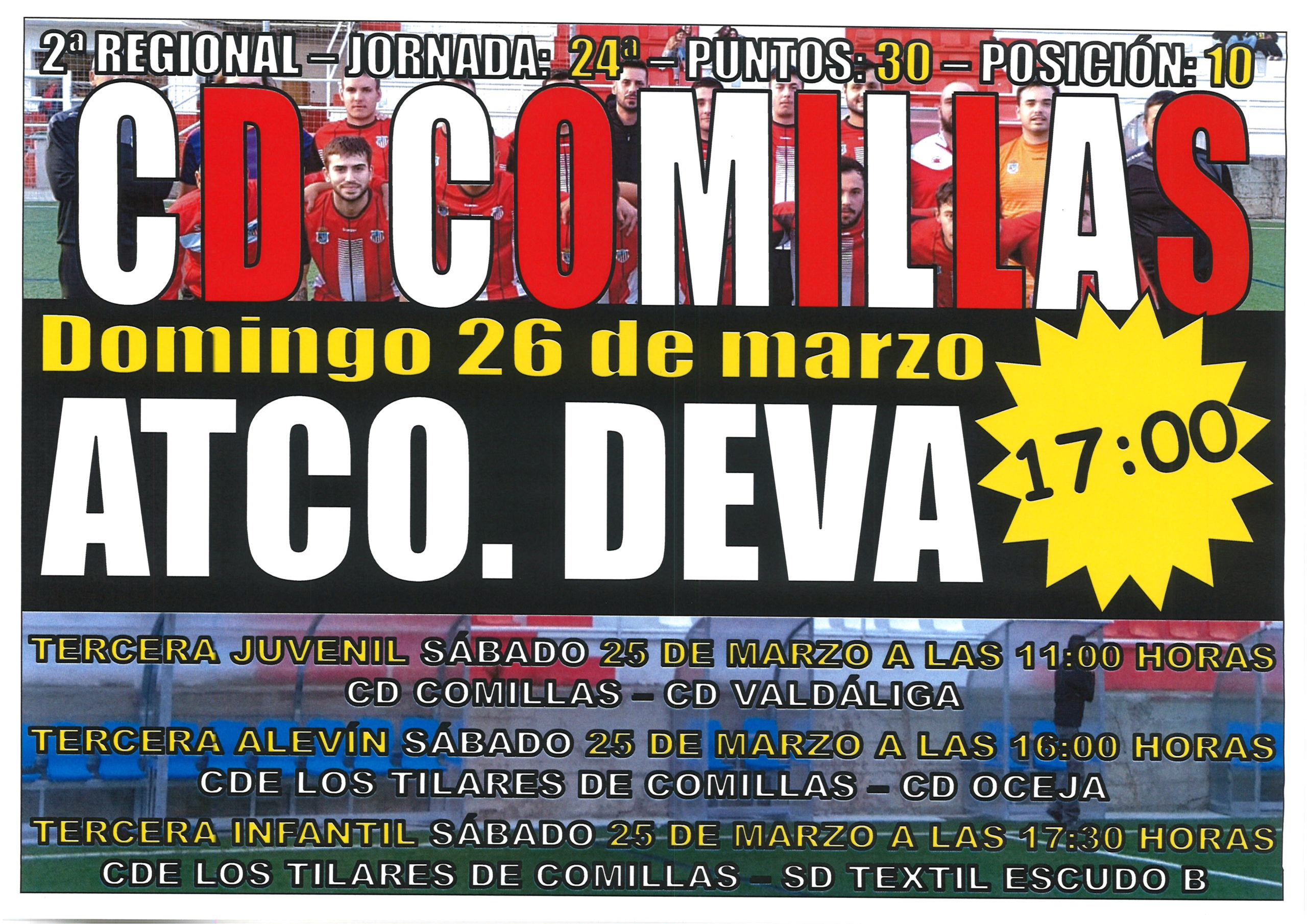 FUTBOL CD COMILLAS – ATCO. DEVA