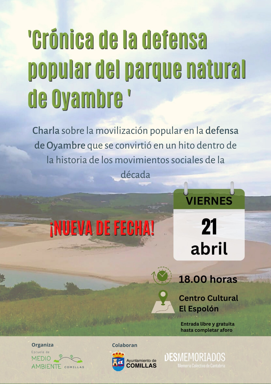 CRÓNICA DE LA DEFENSA POPULAR DEL PARQUE NATURAL DE OYAMBRE