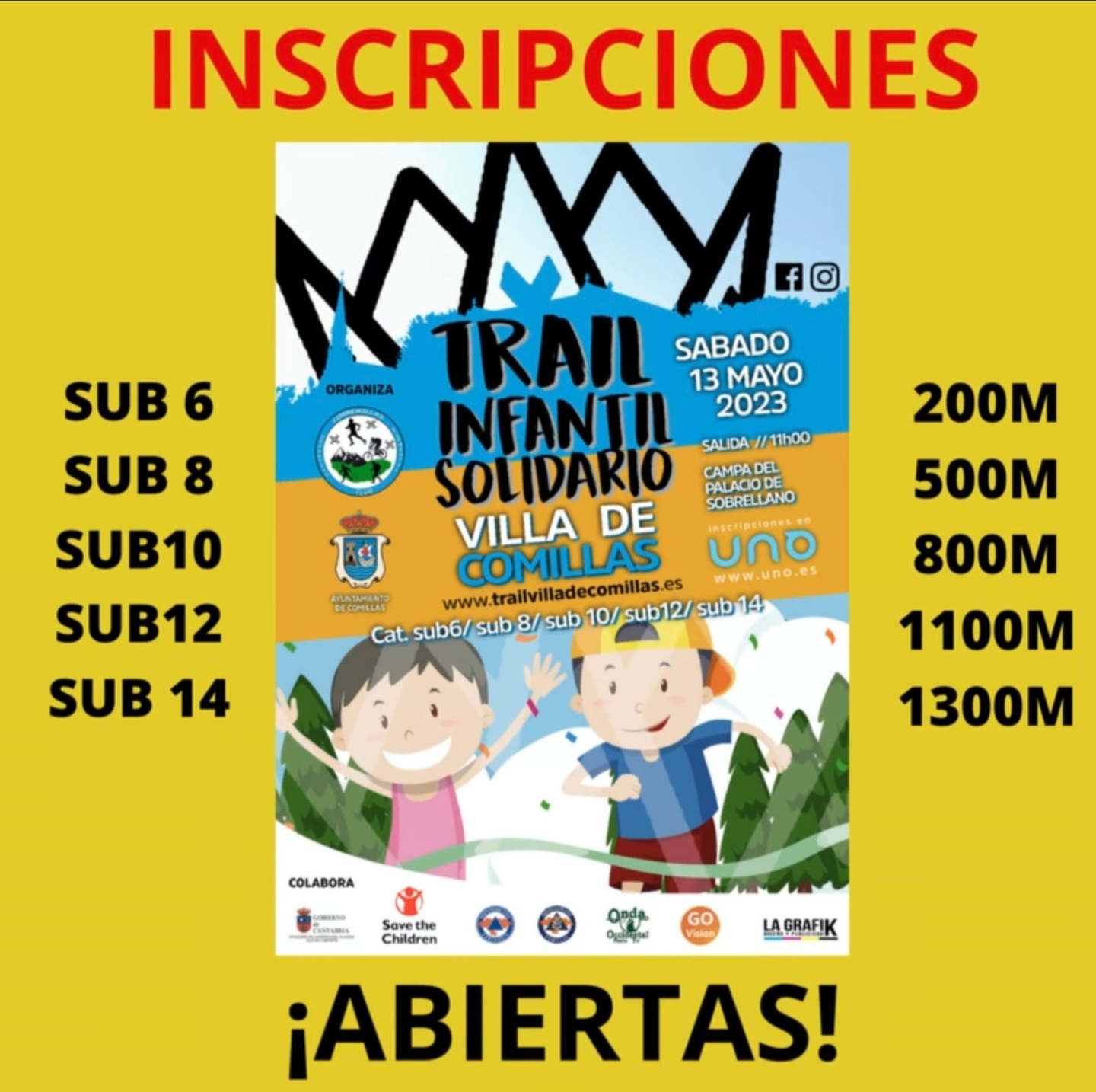 II TRAIL INFANTIL SOLIDARIO