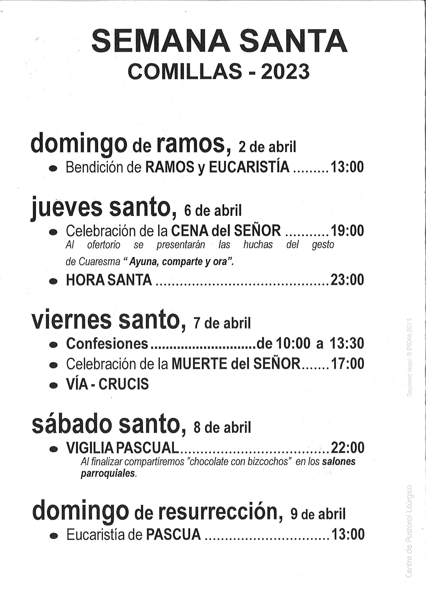 OFICIOS RELIGIOSOS