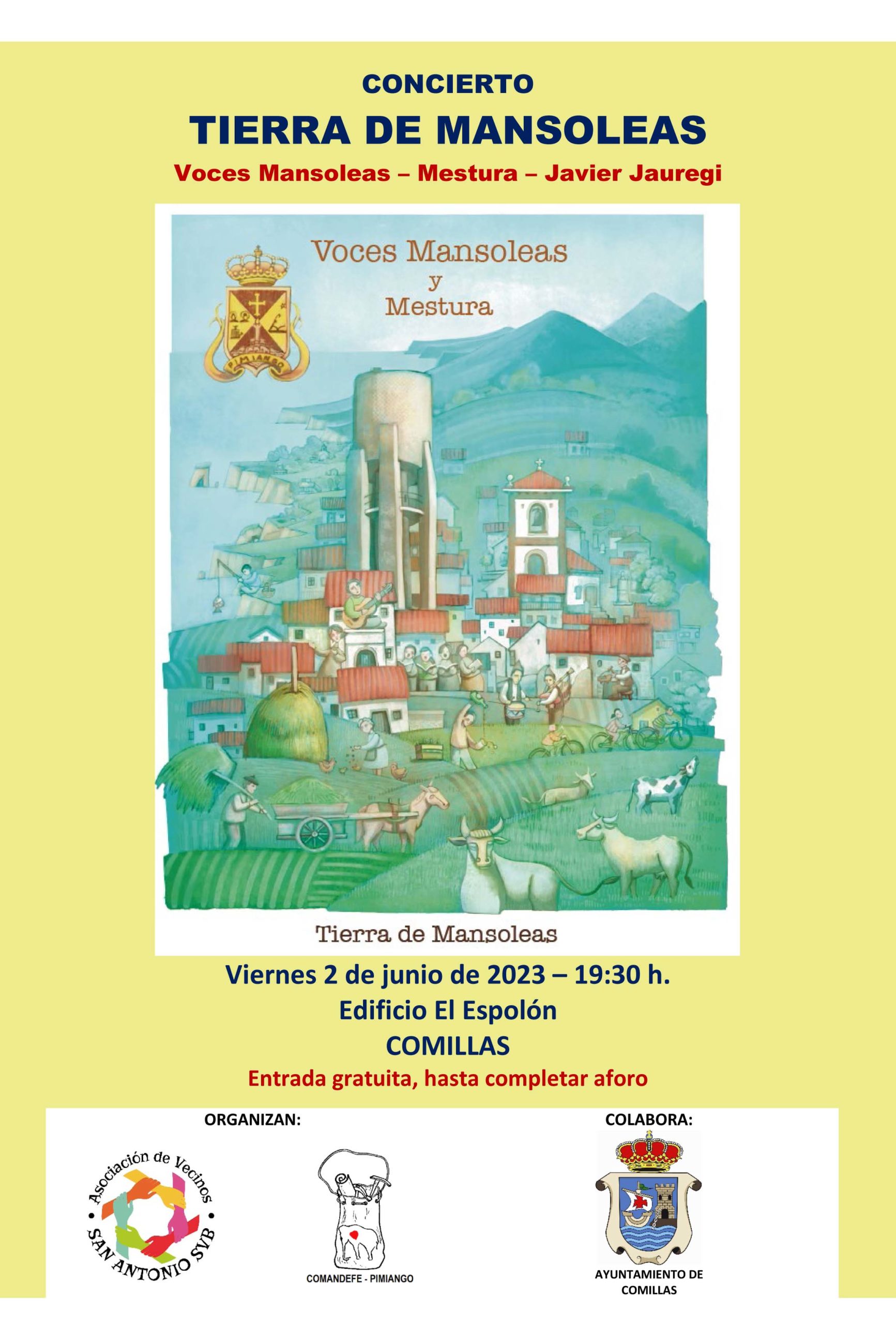 CONCIERTO TIERRA DE MANSOLEAS