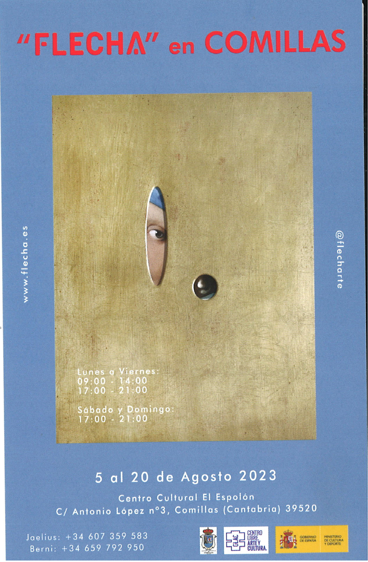 INAUGURACIÓN DE LA EXPOSICIÓN «FLECHA»