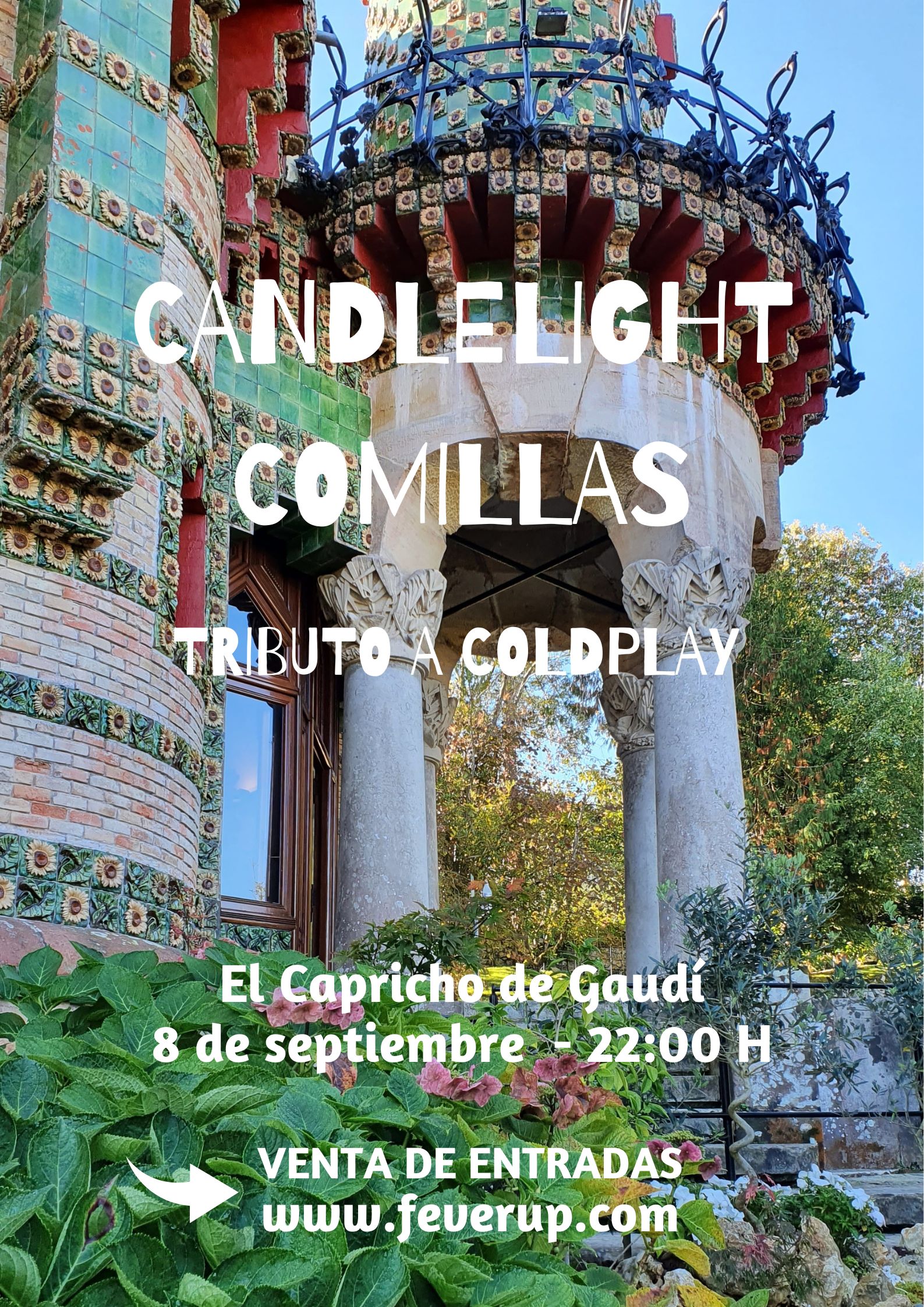 CANDLELIGHT SUMMER COMILLAS PREMIUM: TRIBUTO A COLDPLAY