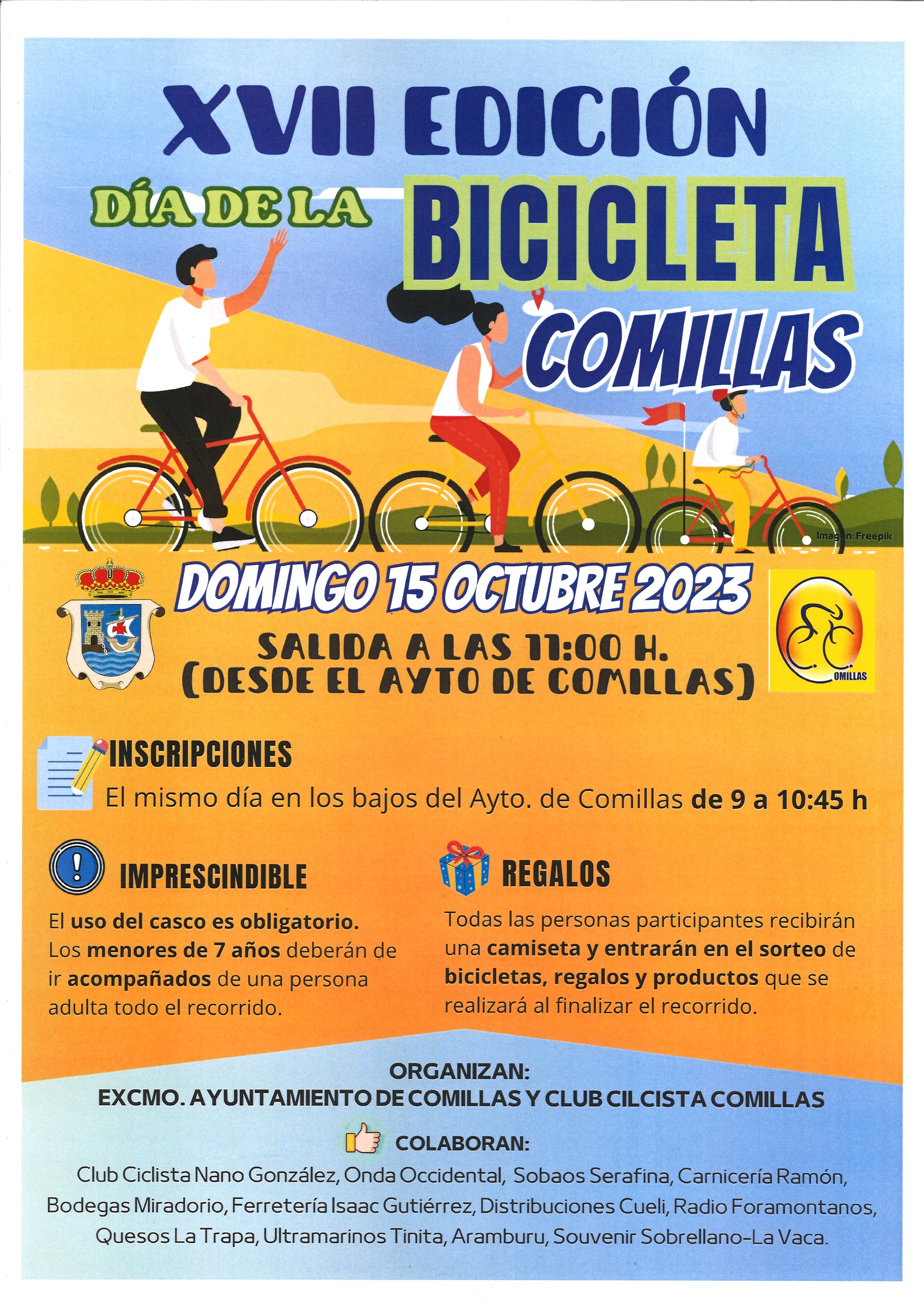 XVII DIA DE LA BICICLETA COMILLAS