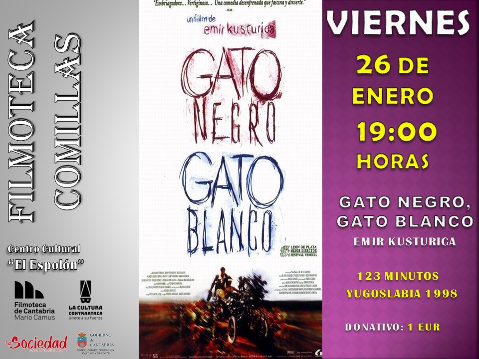 FILMOTECA REGIONAL «GATO  NEGRO, GATO BLANCO»