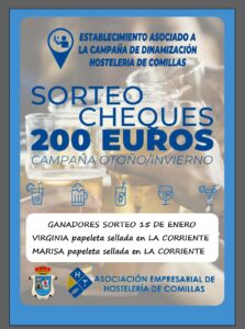 CAMPAÑA DE DINAMIZACION (GANADORES SORTEO 15/01/2024)