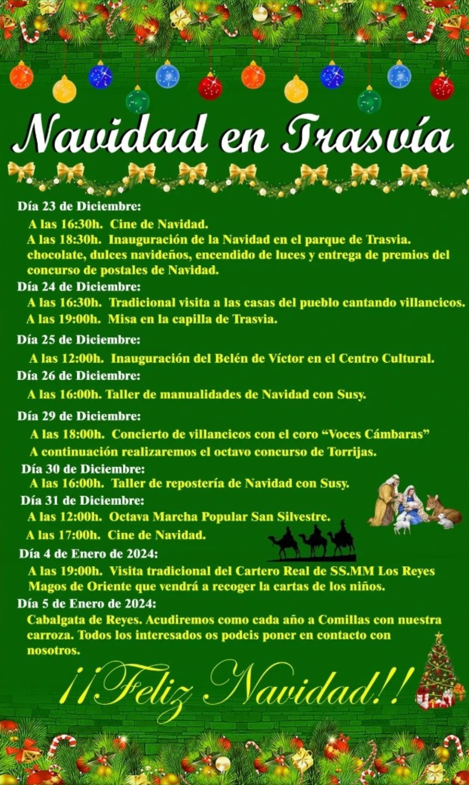 NAVIDADES EN TRASVIA