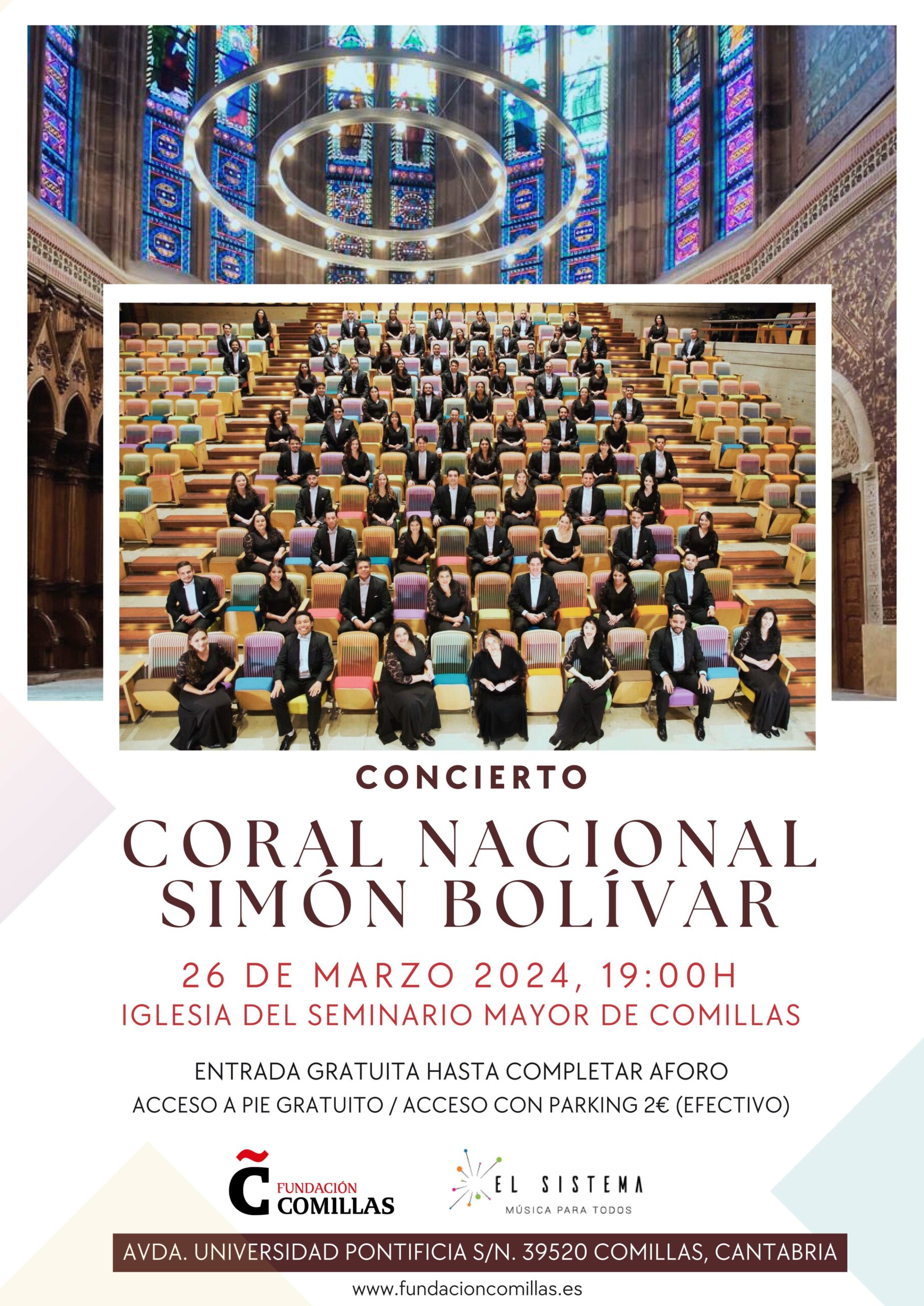 CONCIERTO CORAL NACIONAL SIMÓN BOLÍVAR