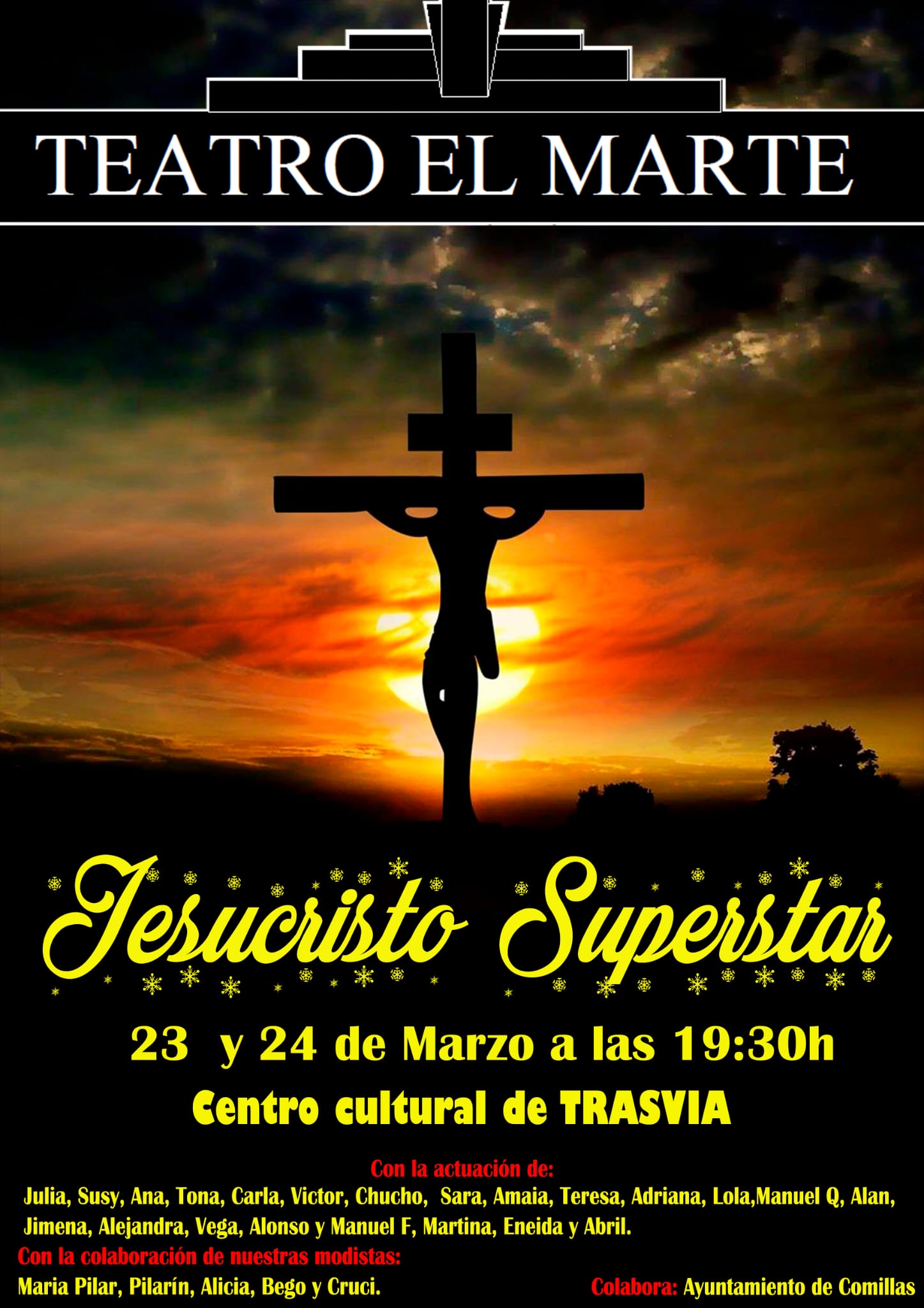 TEATRO EL MARTE » JESUCRISTO SUPERSTAR»