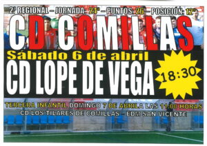 CD COMILLAS VS CD LOPE DE VEGA