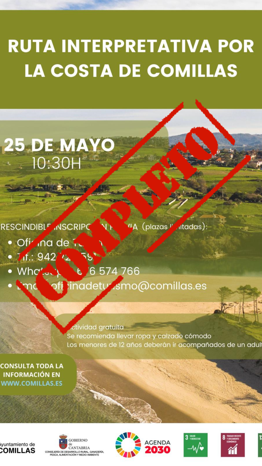RUTA INTERPRETATIVA POR LA COSTA DE COMILLAS