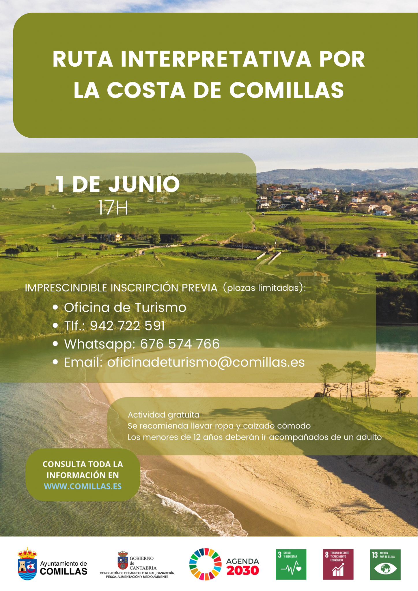 RUTA INTERPRETATIVA POR LA COSTA DE COMILLAS