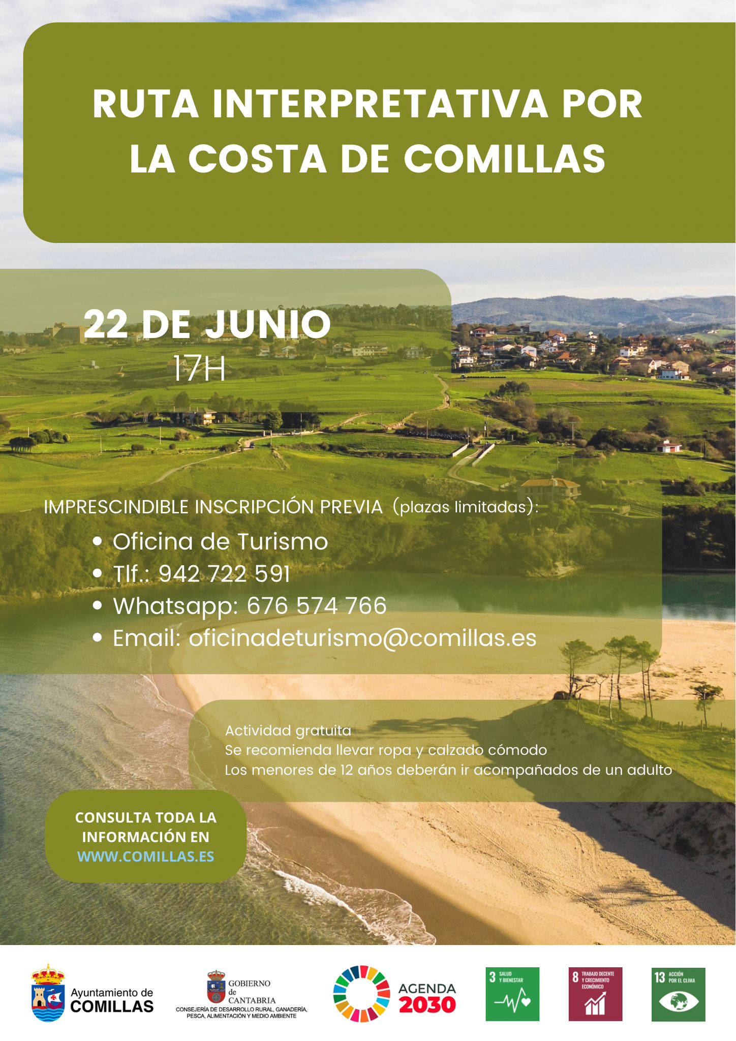 RUTA INTERPRETATIVA POR LA COSTA DE COMILLAS