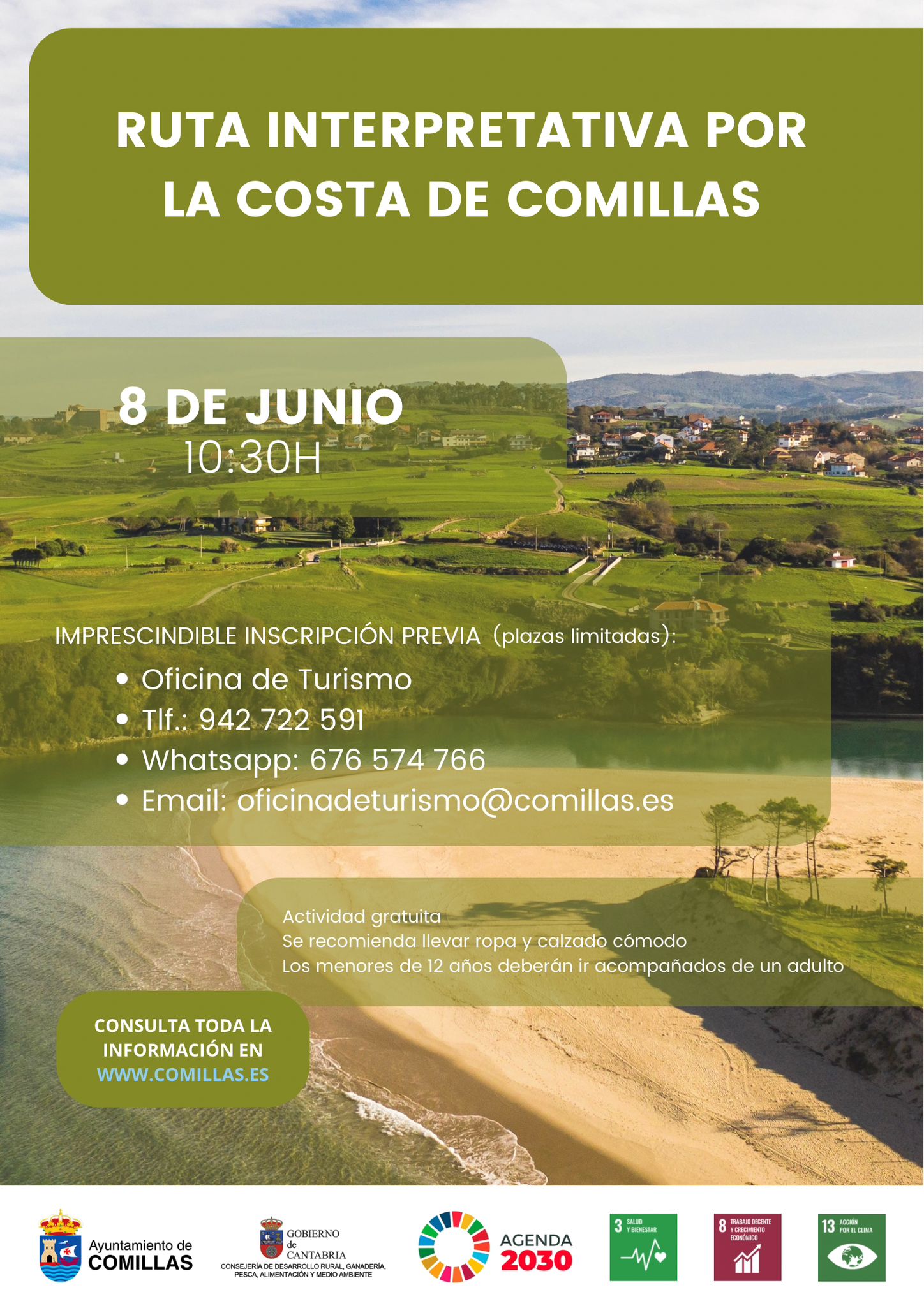 RUTA INTERPRETATIVA POR LA COSTA DE COMILLAS