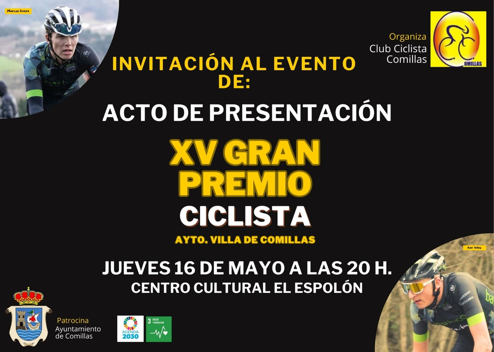 ACTO DE PRESENTACIÓN XV GRAN PREMIO CICLISTA