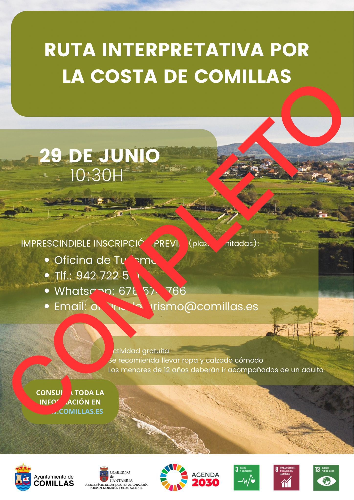 RUTA INTERPRETATIVA POR LA COSTA DE COMILLAS