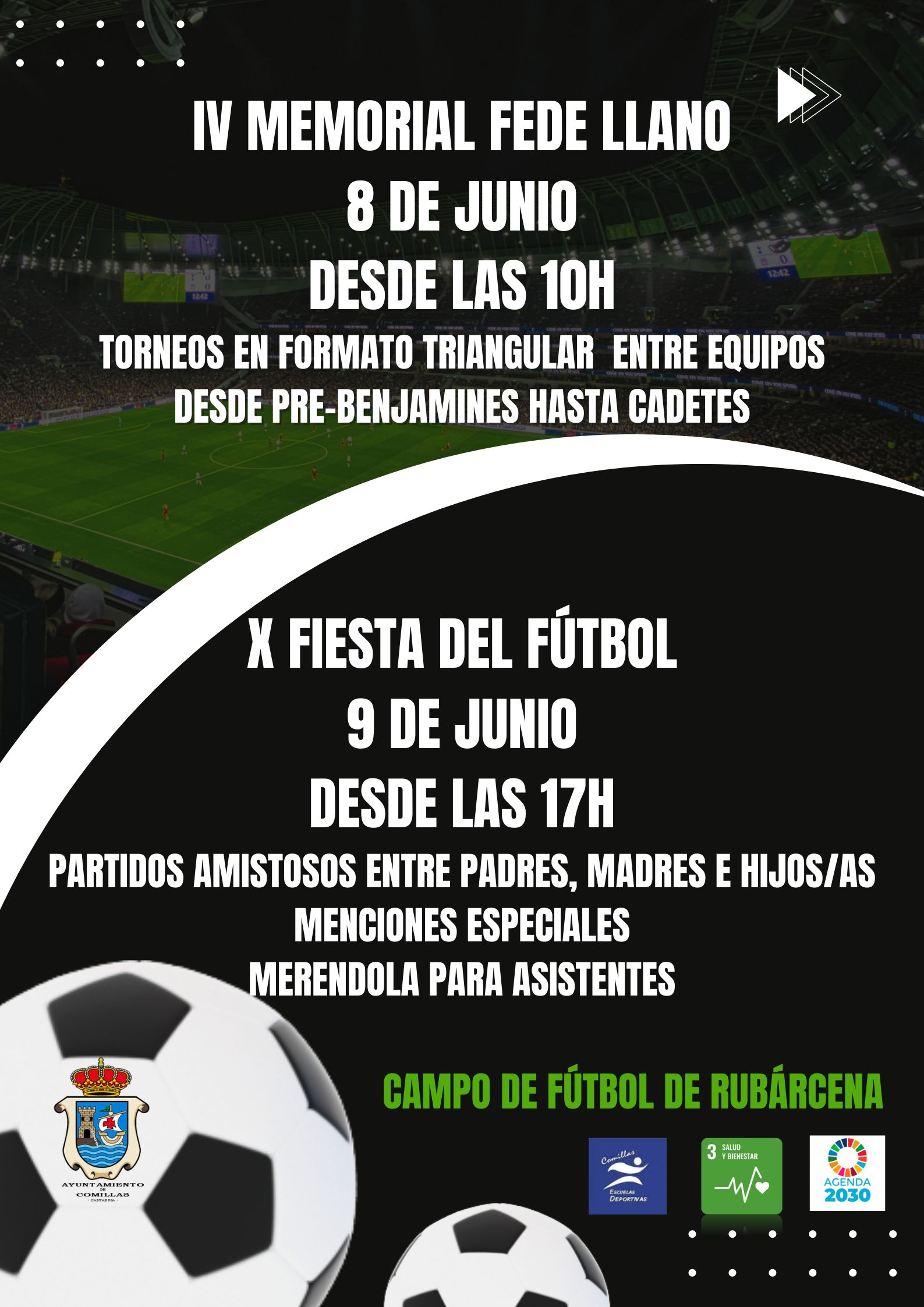 IV MEMORIAL FEDE LLANO y X FIESTA DEL FÚTBOL