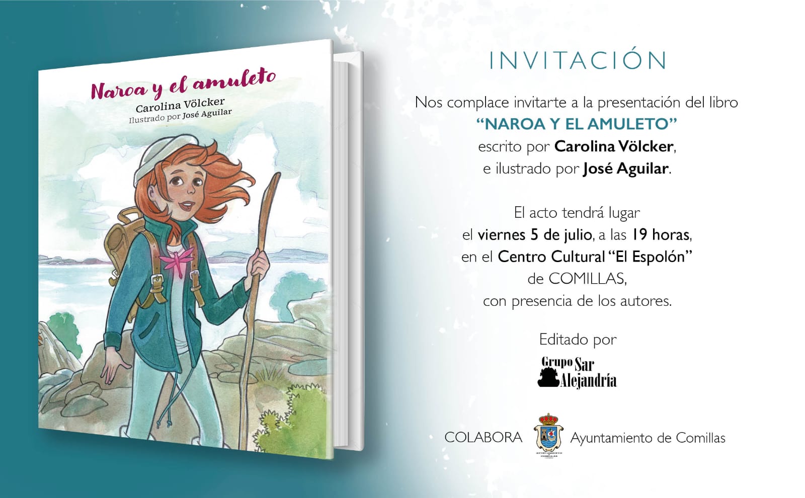 INAUGURACIÓN DEL LIBRO “NAROA Y EL AMULETO”