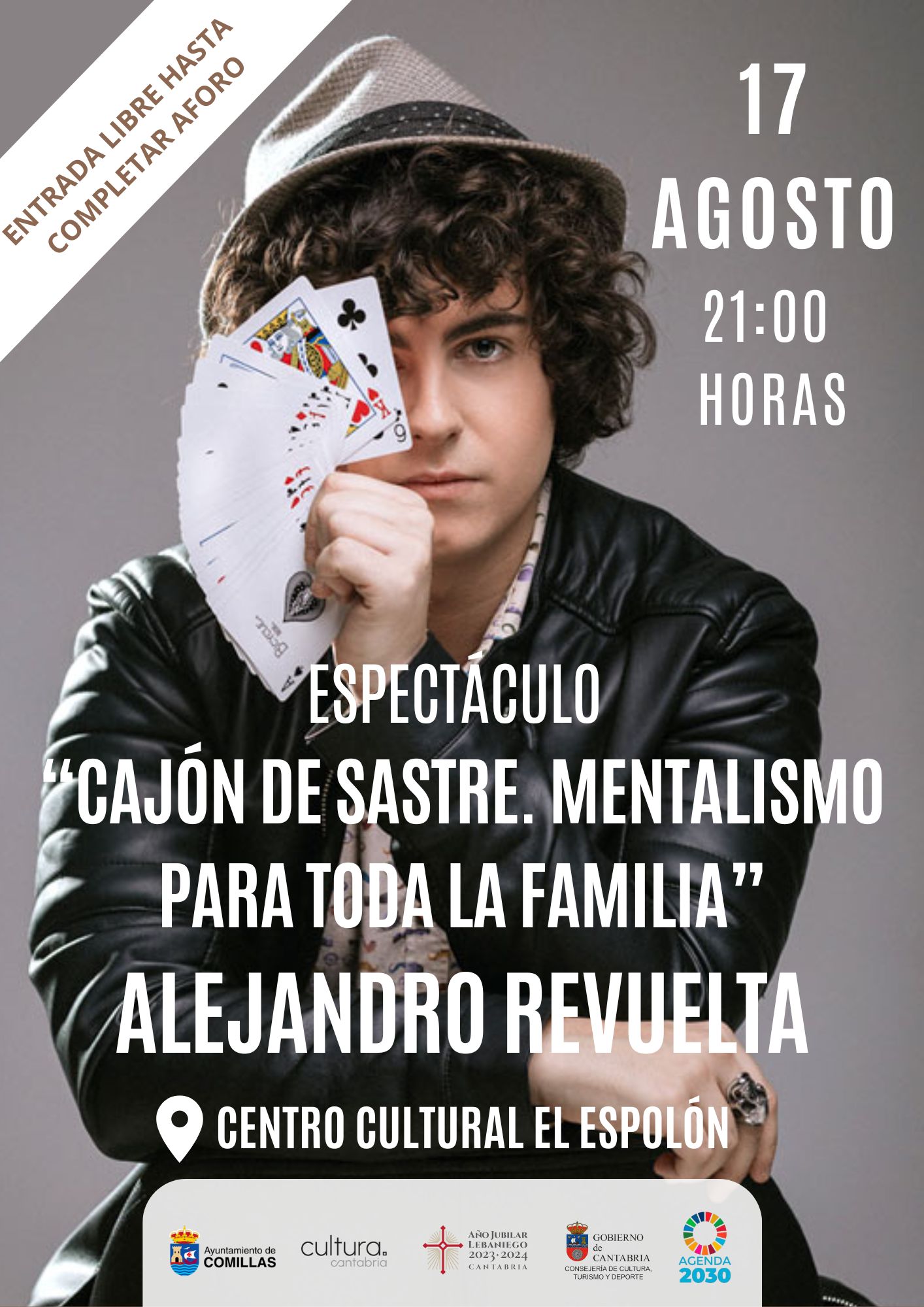 ESPECTÁCULO “CAJÓN DE SASTRE. MENTALISMO PARA TODA LA FAMILIA” ALEJANDRO REVUELTA
