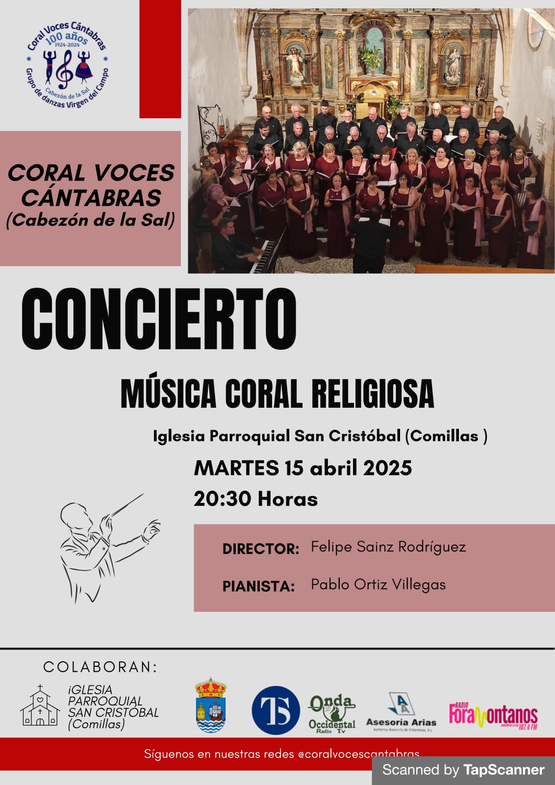 CONCIERTO MÚSICA CORAL RELIGIOSA