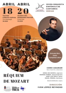 REQUIEM DE MOZART. JOVENORQUESTA SINFONICA DE CANTABRIA