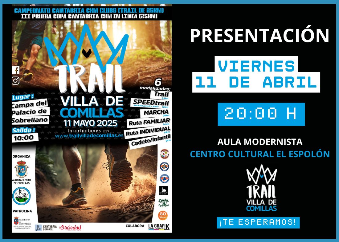 PRESENTACION TRAIL VILLA DE COMILLAS