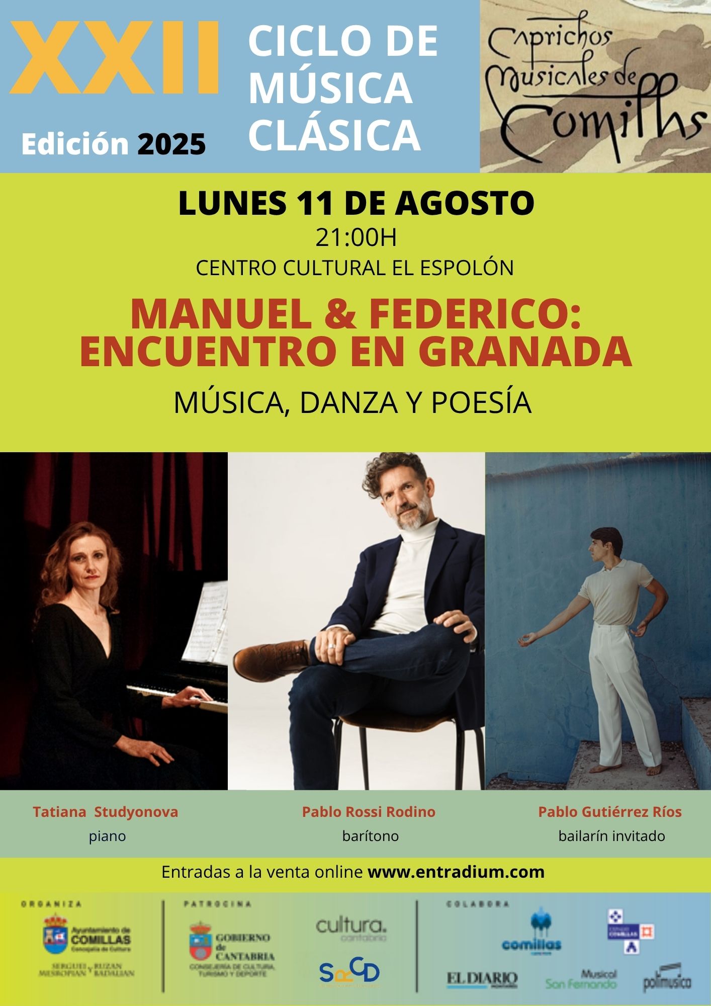 XII CICLO DE MUSICA CLASICA CAPRICHOS MUSICALES