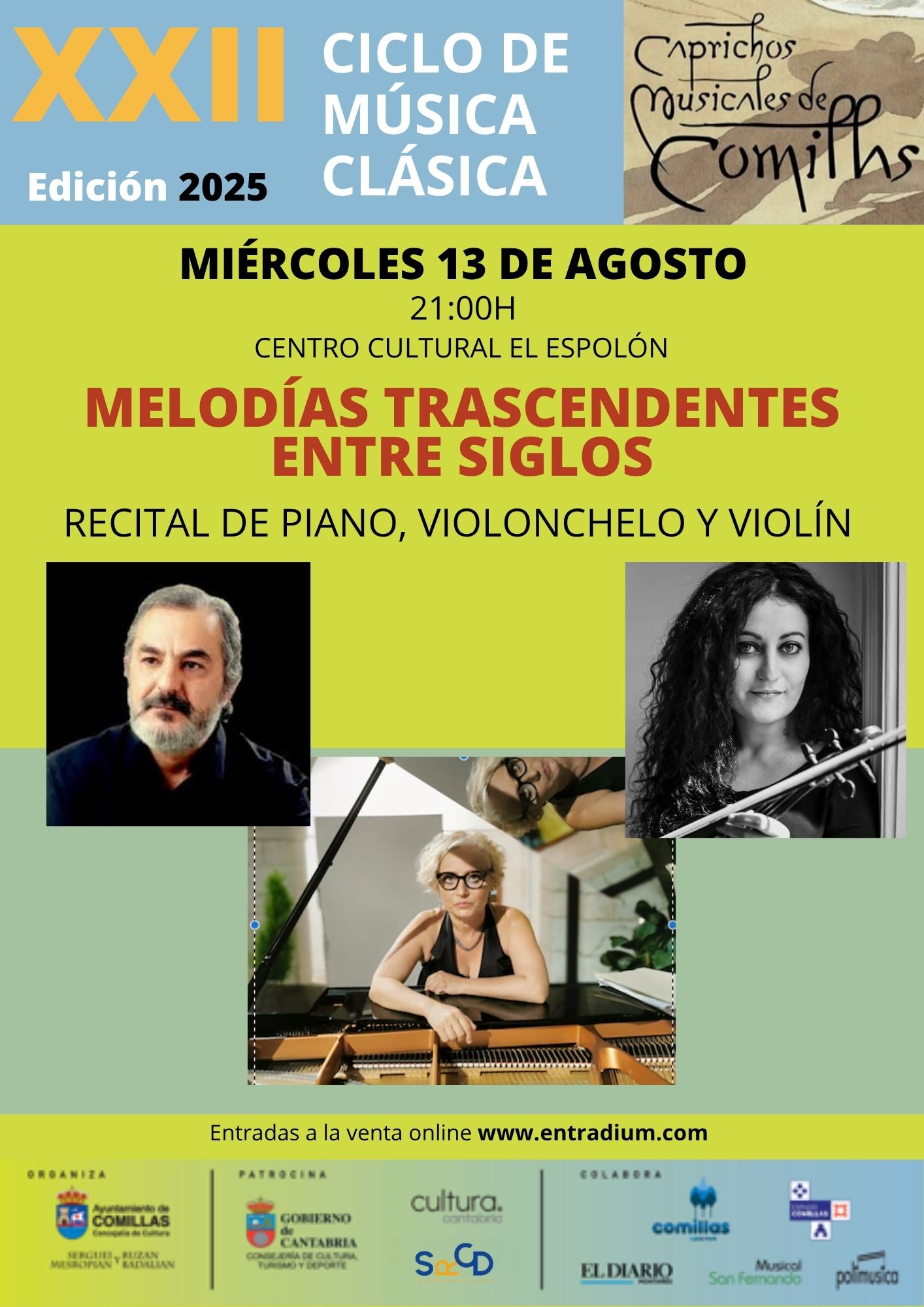 XII CICLO DE MUSICA CLASICA CAPRICHOS MUSICALES