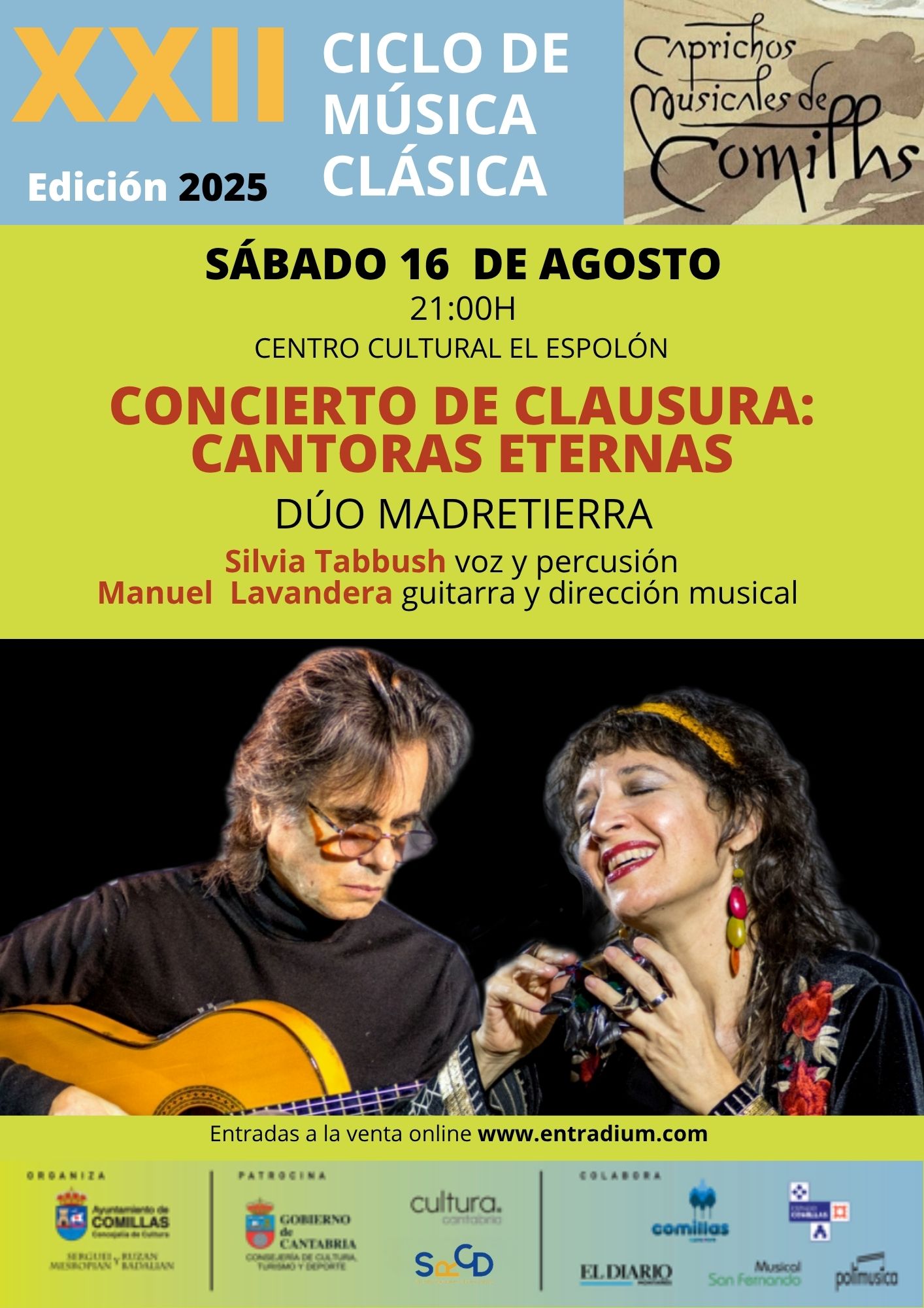XII CICLO DE MUSICA CLASICA CAPRICHOS MUSICALES