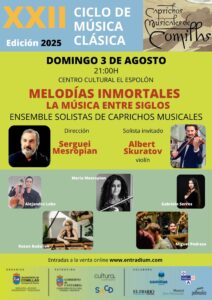 XXII CICLO DE MÚSICA CLÁSICA CAPRICHOS MUSICALES